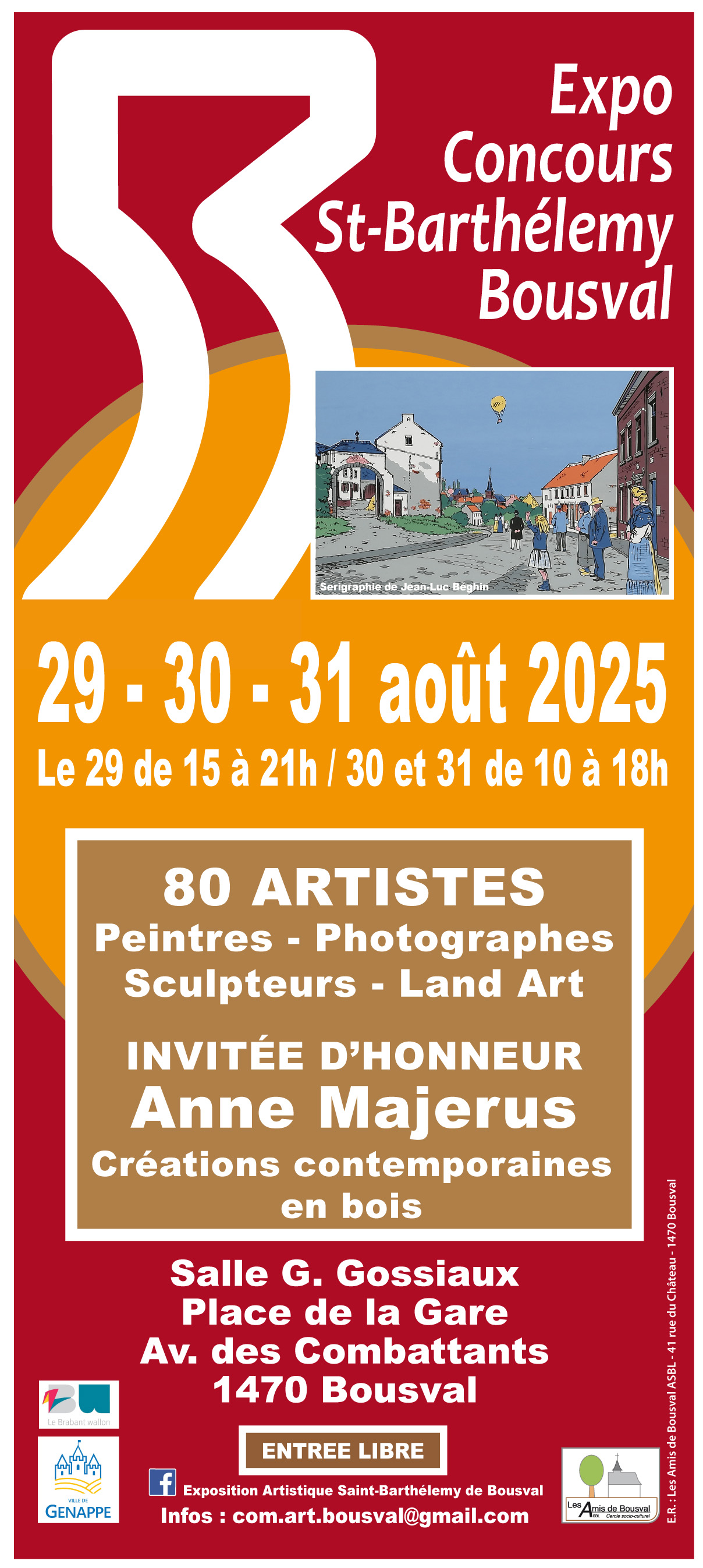 Exposition Saint Barthélemy: 29 - 31/08/2025